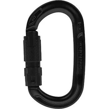 smyčka Karabina Singing Rock Oxy Triple lock černá