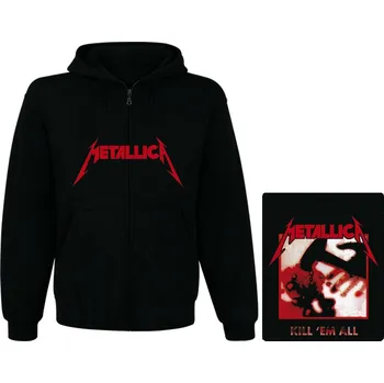 Pánská mikina mikina s kapucí a zipem Metallica - Kill Em All
