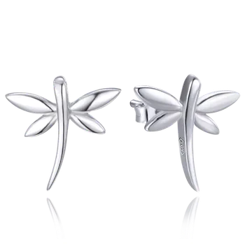 Náušnice Minet Stars Stříbrné náušnice vážky