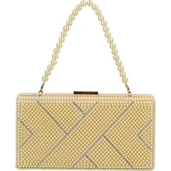 Kabelka Luxusní psaníčko MOON Zinnia, zlatá