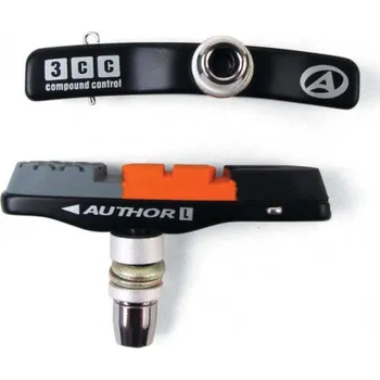 Brzda na kolo Botky ABS - 3CC - Alu černá/oranžová/šedá 5094