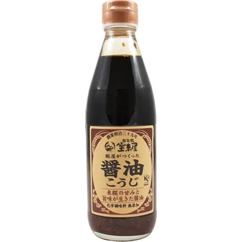 Omáčka Horaiya Honten Sójová omáčka s koji, 340 ml