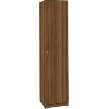 Šatní skříň TRITON šatní skříň lamino 1-dveřová T1970, dekor ořech + doprava zdarma