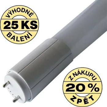 LED trubice LED zářivka 60cm 9W 4000K 1350lm, záruka 5 let! - CENOVĚ VÝHODNÉ BALENÍ - 25 ks