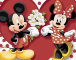 Diamondi Mickey Mouse s květinami pro…