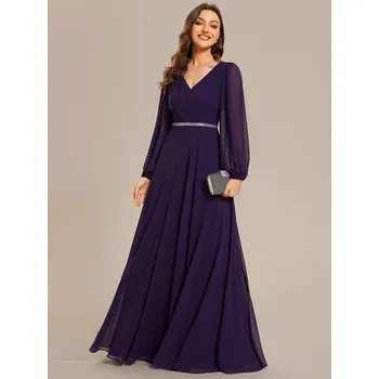 Dámské šaty Ever Pretty luxusní tmavě fialové 1981 Velikost: L / 40 / 08 / 12