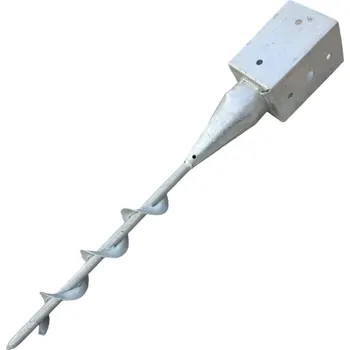 Kotevní patka šroubovací do země - pro trámek 100x100mm