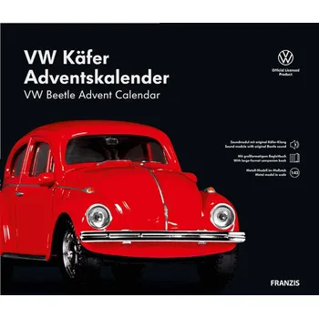 autíčko Franzis Verlag 55255-6 VW Brouk adventní kalendář