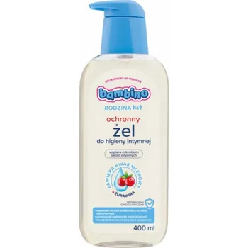 Masážní přístroj Bambino Krémový ochranný gel pro intimní hygienu Brusinka 400ml