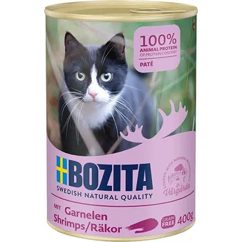 Konzerva BOZITA Cat krevety paté 400g