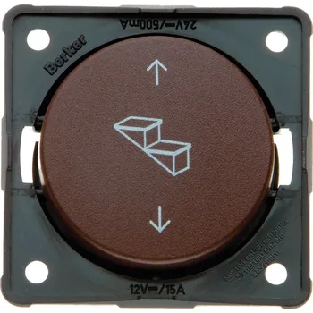 vypínač Kolébkový vypínač INTEGRO hnědý