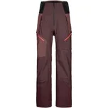 Ortovox 3L Guardian Shell Pants W winetasting XL; Červená kalhoty + DÁREK DLE VÝBĚRU!