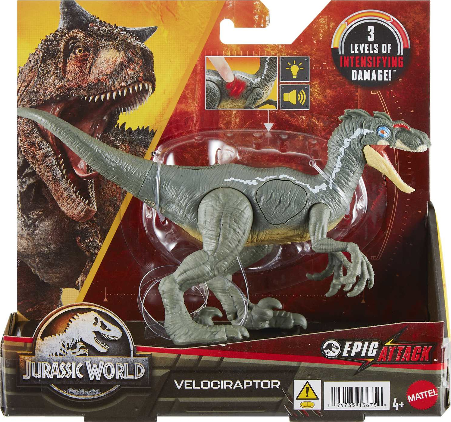 Mattel Jurassic World Epic Attack HNC11 Velociraptor Od 407 K Zbozi cz mattel-jurassic-world-epic-attack-hnc11-velociraptor-od-407-k-zbozi-cz