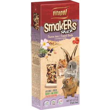 Krmivo pro hlodavce Vitapol Smakers Snack lesní plody 2 ks