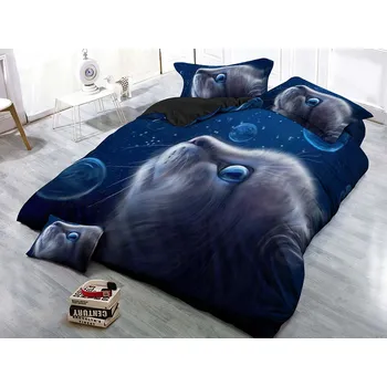 Povlečení 3D Povlečení - kočičí vesmír 2