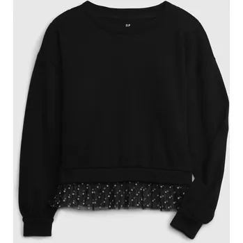Dámská mikina GAP Dětská party mikina - Holky GAP černá 2143606