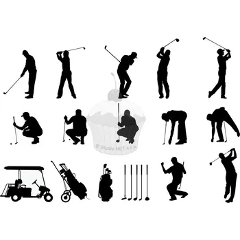 Jedlá dekorace na dort Caketools Jedlý papír "Golf" A4