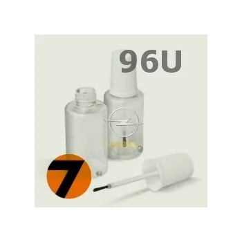 Autolak OPEL - 96U - ALPINE WHITE bílá barva - retušovací tužka