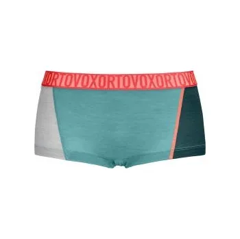 Dámské termoprádlo Ortovox 150 Essential Hot Pants W ice waterfall S; Modrá kalhotky + DÁREK DLE VÝBĚRU!
