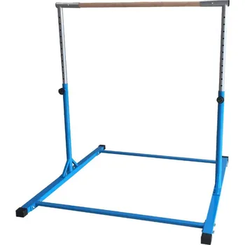 Gymnastická hrazda 90-150 cm teleskopická MODRÁ