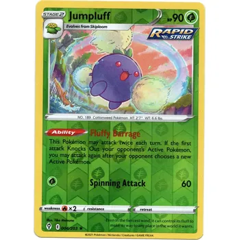 Sběratelská karetní hra Pokémon karta Jumpluff 004/203 Reverse Holo - Evolving Skies
