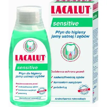 Ústní voda Lacalut Sensitive ústní voda 300 ml