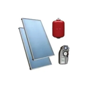 Solární ohřívač vody Regulus KLASIK 2 sestava solární, kolektor Regulus 300 deskový 4m2, bez ohřívače