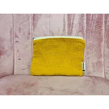 Šátek Necesér malý žlutý tečky - JEDNA BEDNA 0001945