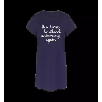 Dámská noční košile NDK 02 X - Triumph modrá (6582) 044