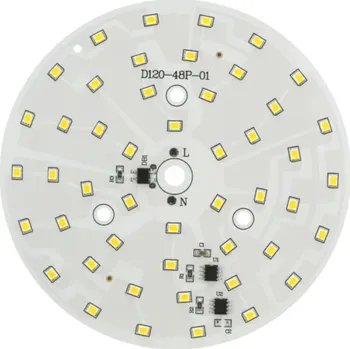 Elektronická součástka LED modul kulatý 18W, ⌀120mm, 220-240V AC Teplá bílá (3000-3500K)