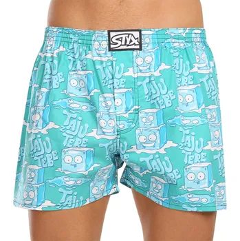 Trenýrky Pánské trenky Styx art klasická guma ledové kostky (A1657) M Možnost vrácení zboží ZDARMA do 120 dnů!