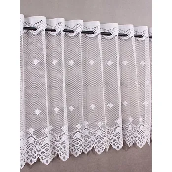 Záclona Vitrážková záclona vzor 4738– metráž Velikost: 80cm