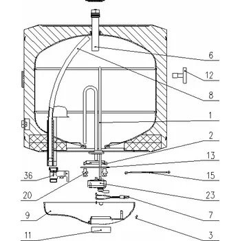 Příslušenství pro ohřívač vody ANODA G3/4X80/70 205/211/678 pro ohřívač vody Mora