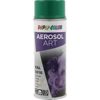 Barva ve spreji Dupli Color ART RAL 6016 Tyrkysová zelená lesklá barva ve spreji 400 ml