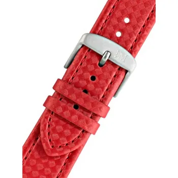 Řemínek na hodinky Plastový řemínek Morellato Capoeira 4907977.083 M, červený