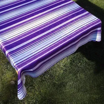 ubrus Teflonový ubrus 120/140 - Fialový pruh