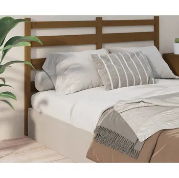 vidaXL Čelo postele 186 x 4 x 100 cm masivní borovice [818439] Barva: medová hnědá