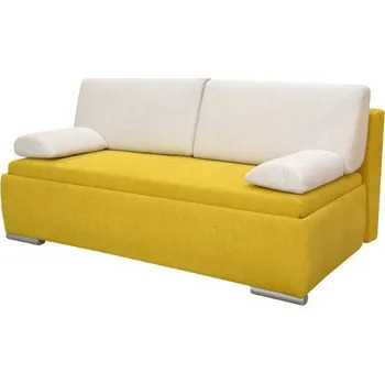 Pohovka GULIVER LUX hořčicová/vanilková