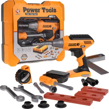 Dětská dílna RKToys Sada nářadí s vrtačkou v kufříku