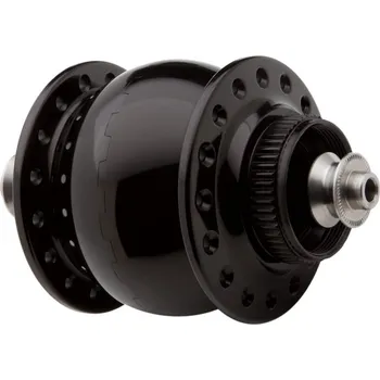 Zapletené kolo Dynamo na kolo SON 28 disc center lock* - černá - 32d