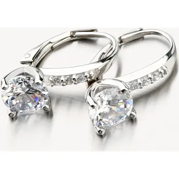 Náušnice Dámské náušnice stříbro 925 zirkon PKL-2153