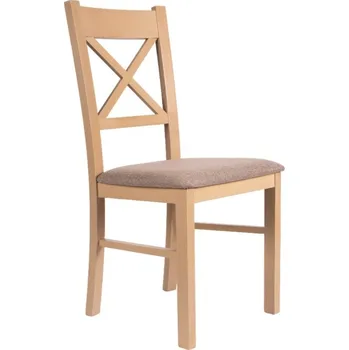 BMB ROSA - interiérová jídelní židle, dub + čalounění
