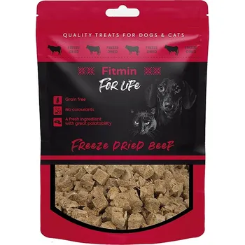 Fitmin For Life Dog and Cat Freeze Dried Beef, 30 g