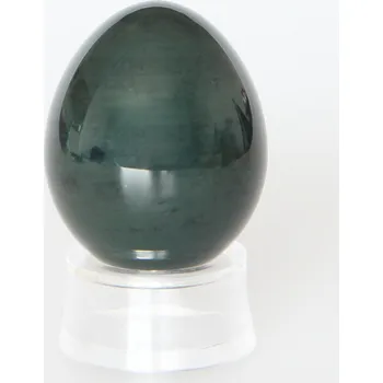 Kamenné vajíčko s otvorem Yoni Spirit nefritový jadeit malé (YOS27)