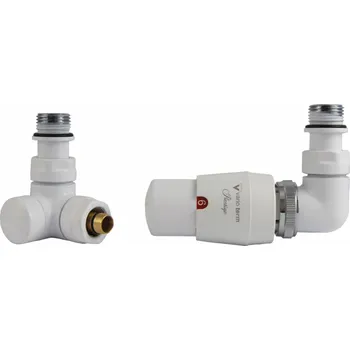 Hlavice pro radiátor Sada radiátorů Varioterm Vision termostatická levá bílá (VIGS0206CFK/L)