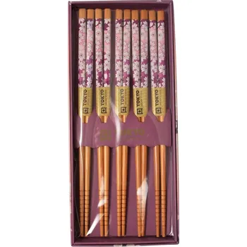 Jídelní hůlka Set hůlek v dárkové krabičce, sakura