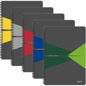 Zápisník Leitz LEITZ KANCELÁŘSKÝ ZÁPISNÍK A5/90K ŘADA, ŽLUTÝ