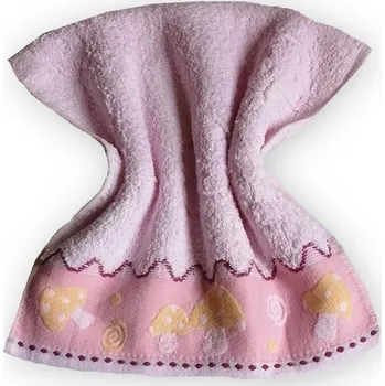 Ručník Dětský froté ručník Apex - 30/70 - Houbičky