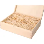 Dárková dřevěná krabička s vlnou