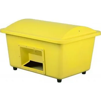 Popelnice Nádoba na zimní posyp, 550 l, žlutá